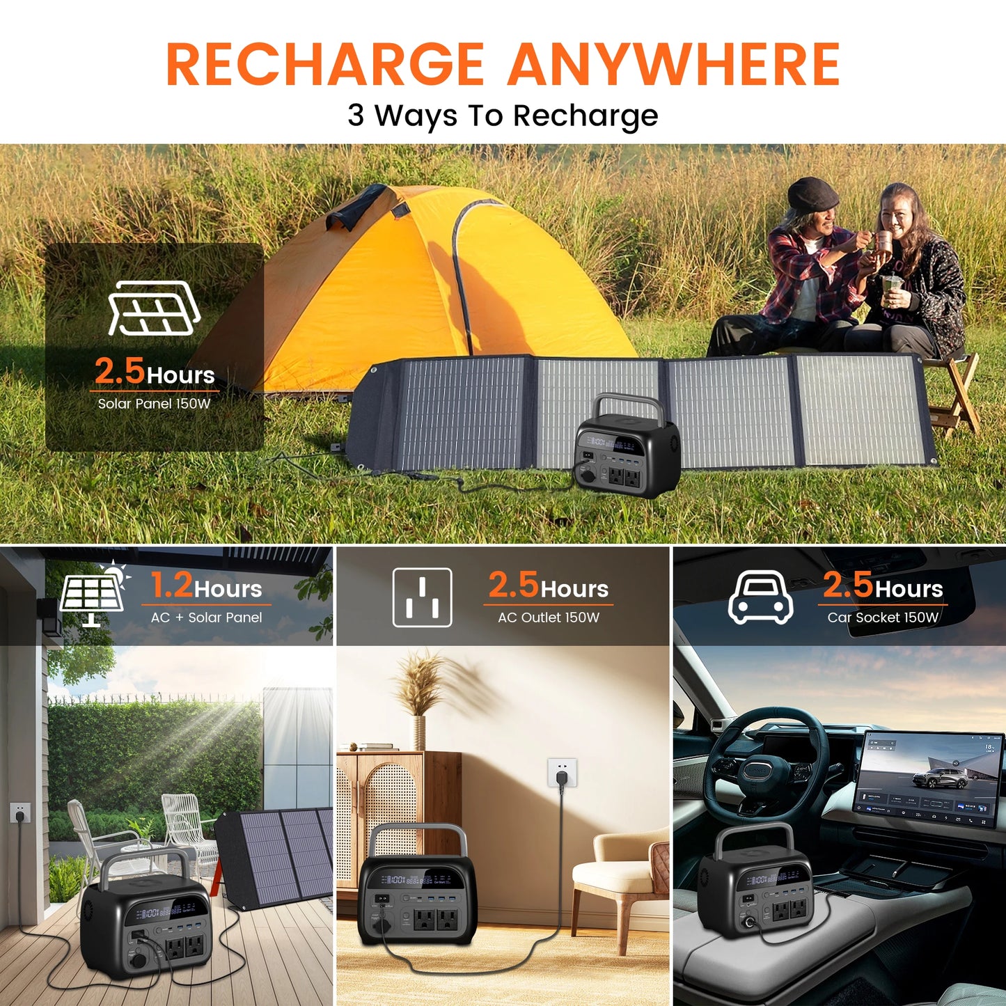 AP400 Portable Power Station 500W