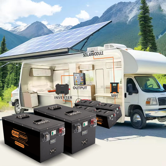 12V 24V 100Ah 200Ah 280Ah 300Ah 400Ah LiFePO4 Battery Pack